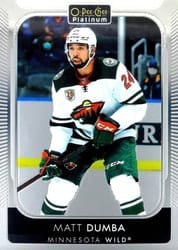 2021-22 O-Pee-Chee Platinum Base Set Matt Dumba #55 card