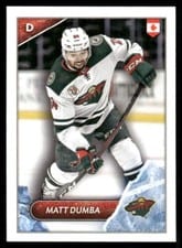 2021 Topps NHL Sticker Matt Dumba #301 card
