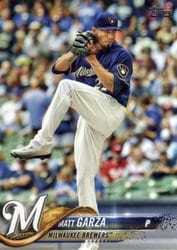 2018 Topps Base Set Matt Garza #472 card