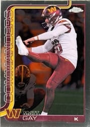 2025 Topps Chrome Base Set Matt Gay #300 card