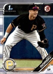 2019 Bowman Draft Base Set Matt Gorski #BD-73 card