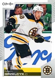 2020-21 O-Pee-Chee Base Set Matt Grzelcyk #185 card