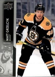 2021-22 Upper Deck Base Set Matt Grzelcyk #16 card