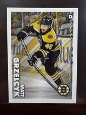 2022 Topps NHL Sticker Matt Grzelcyk #48 card