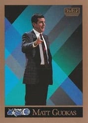 1990-91 SkyBox Base Set Matt Guokas #319 card