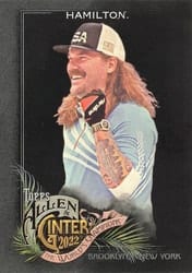 2022 Topps Allen & Ginter X Base Set Matt Hamilton #218 card