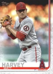 2019 Topps Base Set Matt Harvey #490 card