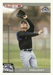2004 Topps Total Base Set Matt Holliday #76 card