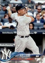 2018 Topps Base Set Matt Holliday #435 card