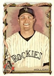2023 Topps Allen & Ginter Base Set Matt Holliday #334 card