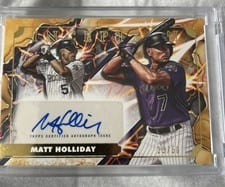2025 Topps Inception Inception Transformation Autographs Matt Holliday #ITA-MH card