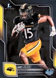 2025 Bowman University Chrome Base Set Matt Jones #101 card