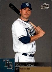 2009 Upper Deck Base Set Matt Joyce #890 card