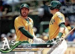 2018 Topps Base Set Matt Joyce #155 card