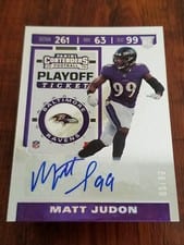 2019 Panini Contenders Matt Judon #153 card