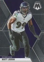 2020 Panini Mosaic Base Set Matt Judon #24 card