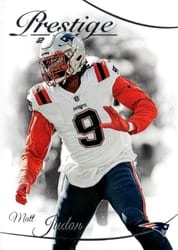 2023 Panini Prestige Base Set Matt Judon #198 card