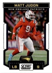2023 Score Base Set Matt Judon #285 card