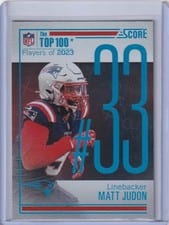 2024 Score Top 100 Matt Judon #33 card