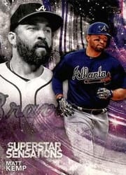2018 Topps Superstar Sensations Matt Kemp #SSS-48 card