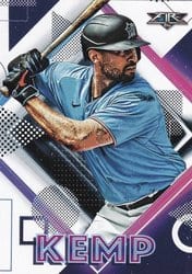 2020 Topps Fire Base Set Matt Kemp #43 card