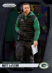 2024 Panini Prizm Base Set Matt LaFleur #108 card