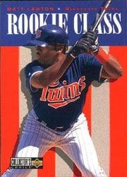1996 Collector's Choice Base Set Matt Lawton #34 card