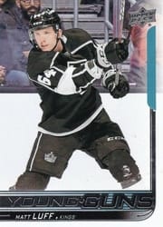 2018-19 Upper Deck Base Set Matt Luff #462 card