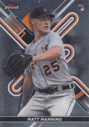 2022 Finest Base Set Matt Manning #6 card