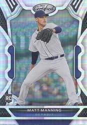 2022 Panini Chronicles Certified Matt Manning #4 card
