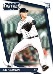 2022 Panini Chronicles Threads Matt Manning #6 card