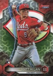 2023 Bowman's Best Base Set Matt McLain #39 card