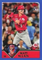 2023 Topps Archives Base Set Matt McLain #248 card
