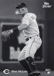 2023 Topps Black & White Base Set Matt McLain #66 card