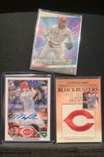 2023 Topps Holiday Autographs Matt McLain #HAC-MM card