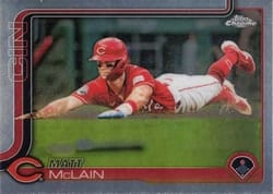 2025 Topps Chrome Base Set Matt McLain #278 card