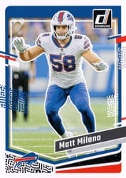 2023 Donruss Base Set Matt Milano #34 card