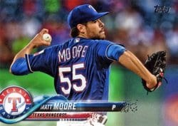 2018 Topps Update Base Set Matt Moore #US147 card