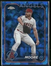 2024 Topps Chrome Update Sapphire Edition Base Set Matt Moore #USCS182 card