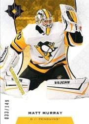 2019-20 Upper Deck Ultimate Collection Base Set Matt Murray #22 card