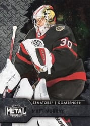 2020-21 SkyBox Metal Universe Base Set Matt Murray #83 card