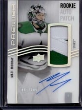 2023-24 Upper Deck Premier Acetate Rookie Autograph Patch Matt Murray #AR-MM