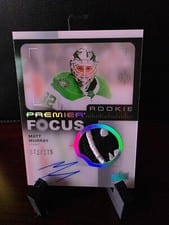 2023-24 Upper Deck Premier Premier Focus Autograph Patch Rookies Matt Murray #PFR-MM