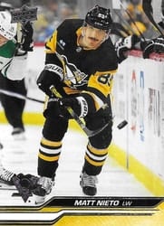 2023-24 Upper Deck Base Set Matt Nieto #606 card