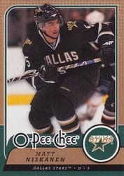 2008-09 O-Pee-Chee Base Set Matt Niskanen #196 card