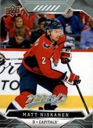 2019-20 Upper Deck MVP Base Set Matt Niskanen #48 card