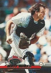 1993 Stadium Club Base Set Matt Nokes #189 card