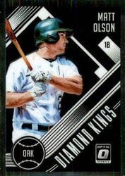 2018 Donruss Optic Base Set Matt Olson #20 card