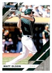2019 Donruss Base Set Matt Olson #99 card