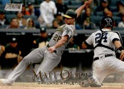2019 Stadium Club Base Set Matt Olson #176 card